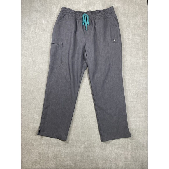 Figs Technical Collection Pants Womens 2XL Yola Skinny Scrub Drawstring Pockets - Picture 1 of 11